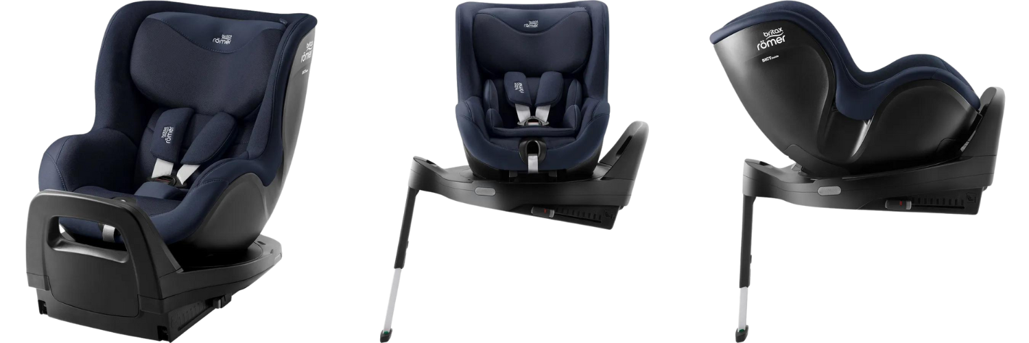 Scaun auto rotativ pentru copii cu baza inclusa Dualfix Pro M i-Size, 40-105 cm, Britax